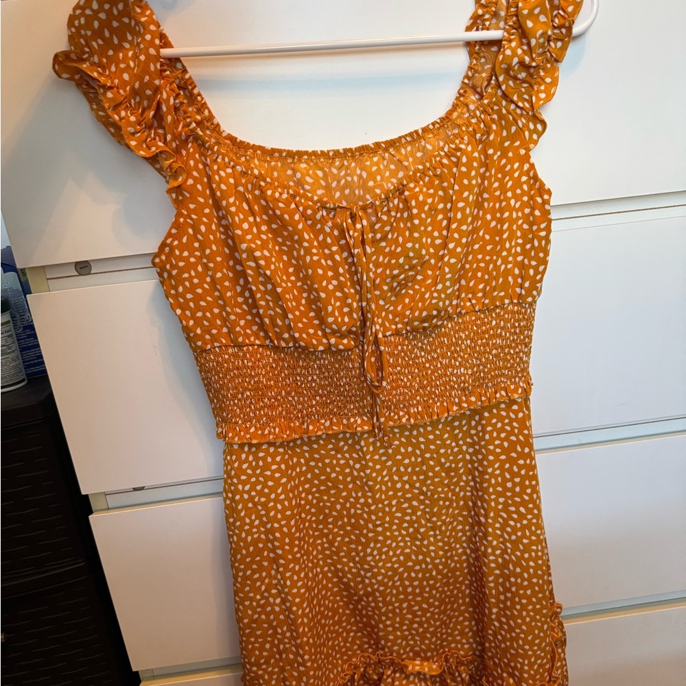 Yellow sun dress size small only